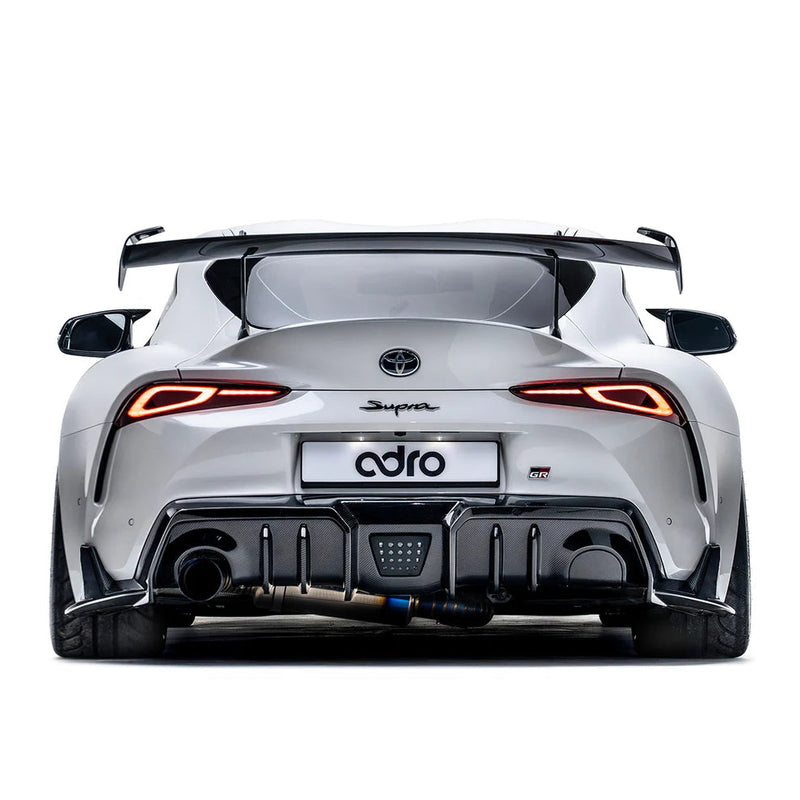 ADRO Carbon Fiber Rear Diffuser – Toyota GR Supra (A90/A91) KONG PERFORMANCE