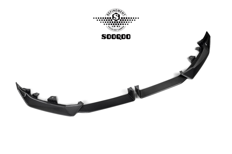 SOOQOO – Carbon Front Lip (MP Style) BMW X6 G06 LCI (2023–)
