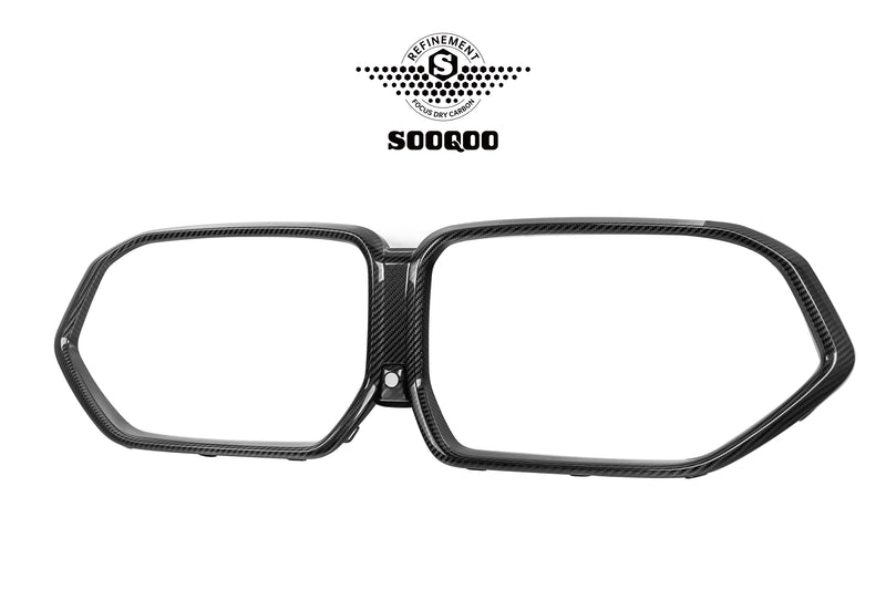 SOOQOO – Carbon Grillramme (OEM Style) BMW X5M F95 LCI / X6M F96 LCI (2024–)