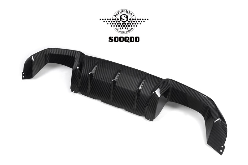 SOOQOO – Carbon Diffuser (MP Style) BMW M2 / M2C F87 (2015–2022)