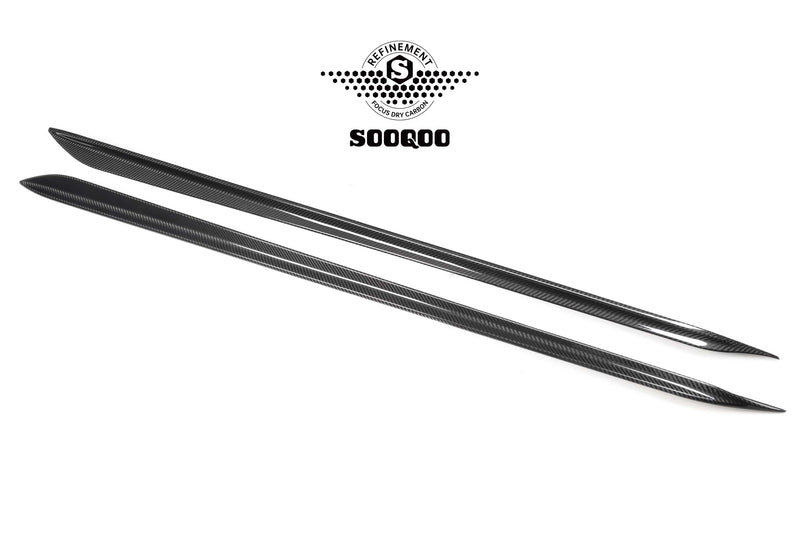 SOOQOO – Carbon Sideskjørt (MP Style) BMW 3-Serie G20 / G21 / G28 (2020–2022)