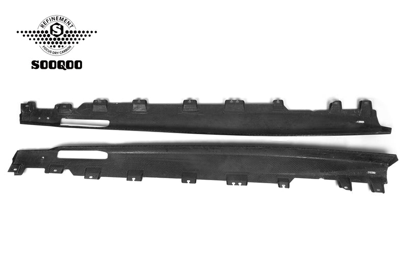 SOOQOO – Carbon Side Skirts (MP Style) BMW X6 / X6M G06 / F96 / LCI (2019–)