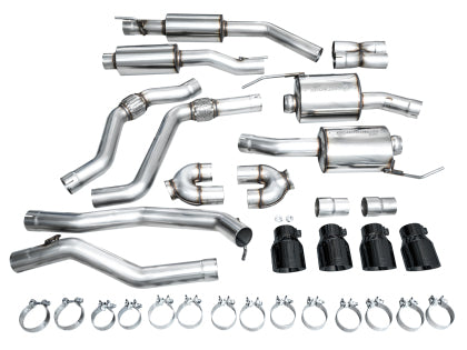 AWE Touring Edition Catback Eksosanlegg — Ford Explorer ST 3.0L EcoBoost (2020–2025)