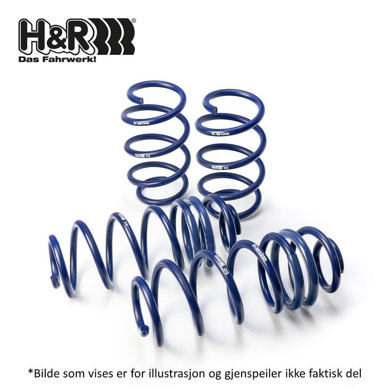 H&R Senkefjærer – BMW 3- og 4-serie F30/F32/F36 KONG PERFORMANCE