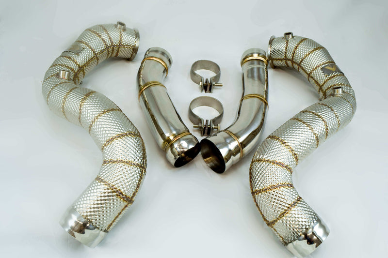 VRP C63 downpipes