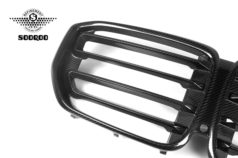 SOOQOO – Carbon Frontgrill (X5M Style) BMW X5 G05 LCI (2024–)