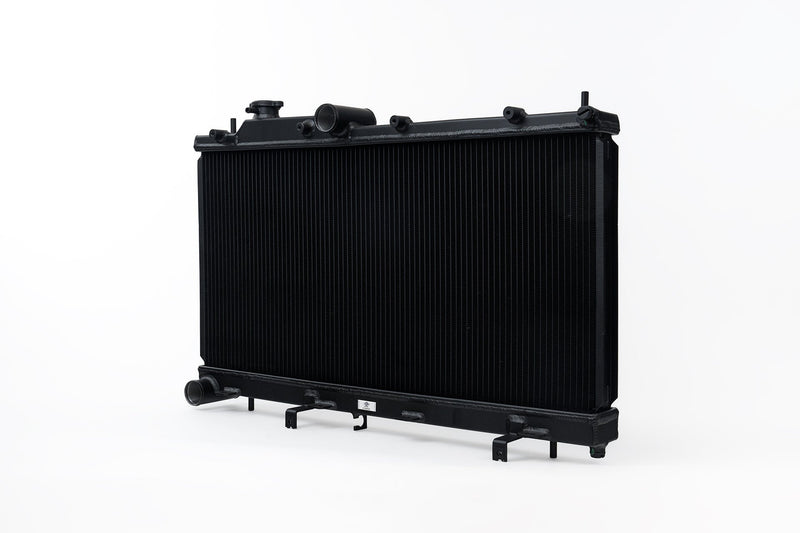 CSF Subaru Impreza WRX/STI 08-14 + Legacy/Outback/Forester/Crosstrek Race radiator Black 2-Row