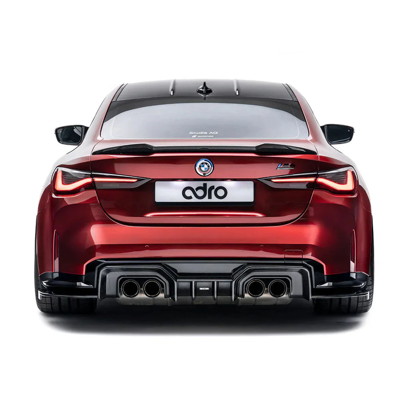 ADRO BMW G82 M4 AT-S Swan Neck Wing — sideperspektiv