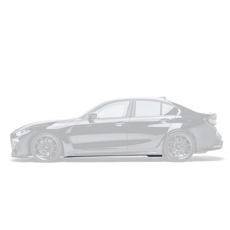 ADRO BMW G80 M3 Side Skirts V1 Carbon Fiber — sideperspektiv
