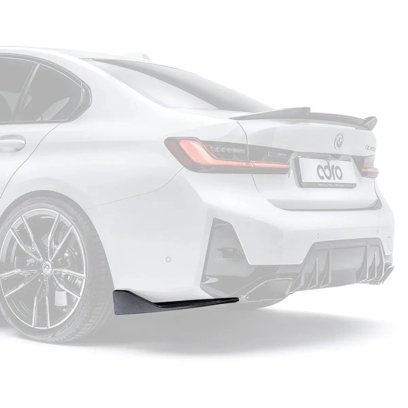 ADRO BMW G20 M340i LCI Rear Winglets Carbon Fiber — sideperspektiv