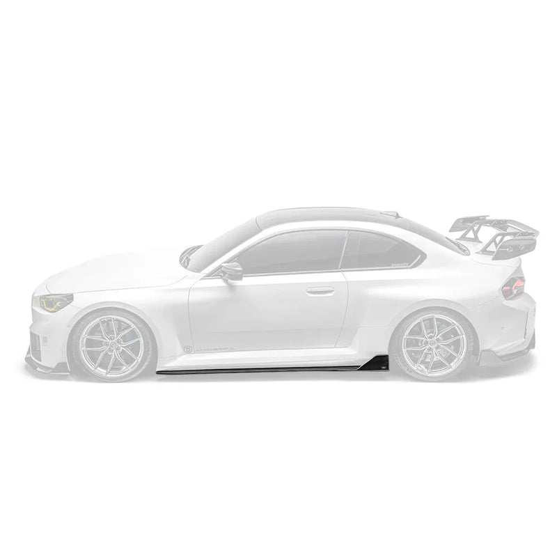 ADRO BMW G87 M2 Side Skirts V1 Carbon Fiber — sideperspektiv