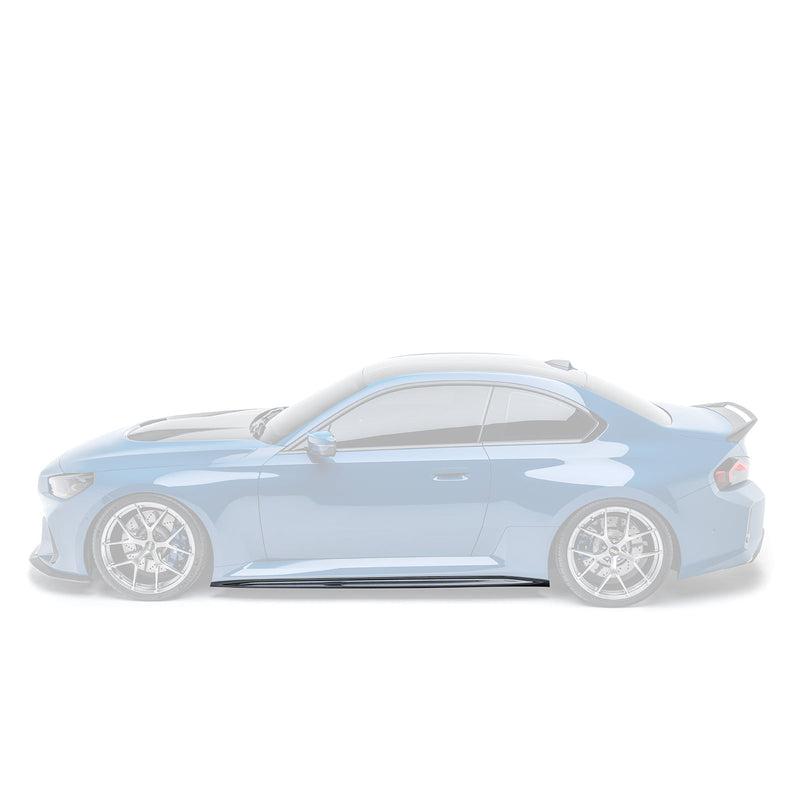 ADRO BMW G87 M2 Side Skirts V2 Carbon Fiber — sideperspektiv