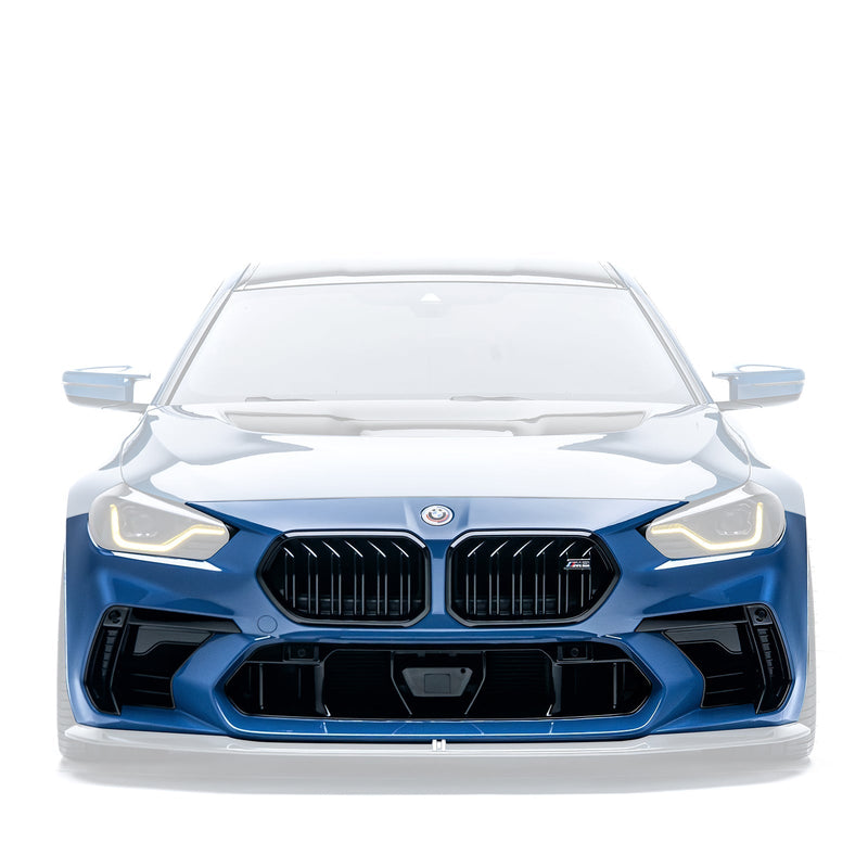 ADRO BMW G87 M2 Facelift Front Bumper — frontperspektiv