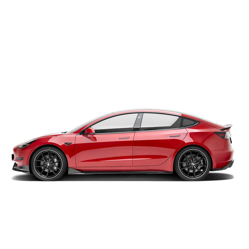 ADRO Tesla Model 3 Side Skirts V1 — bakperspektiv
