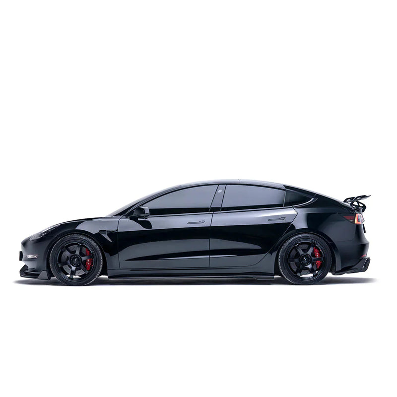 ADRO Tesla Model 3 Side Skirts V2 — bakperspektiv
