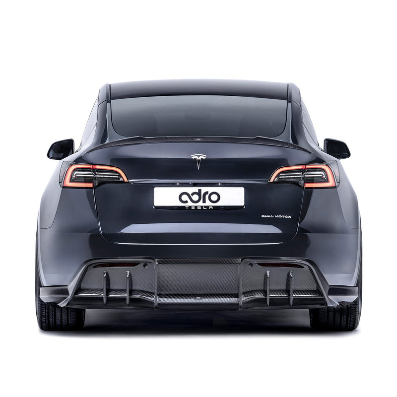 ADRO Tesla Model Y Rear Diffuser V1 — sideperspektiv