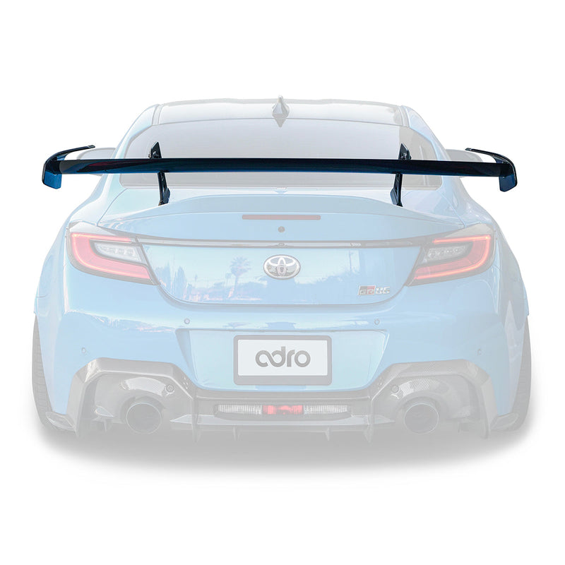 ADRO Toyota GR86/Subaru BRZ AT-R1 Swan Neck Wing Curved
