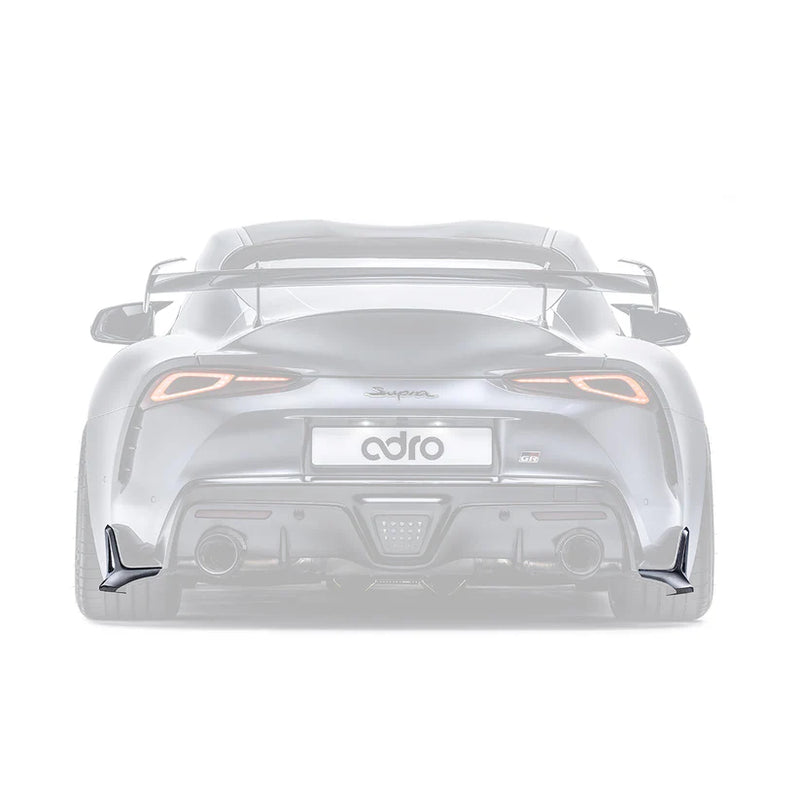 ADRO Carbon Fiber Rear Winglets – Toyota GR Supra (A90)