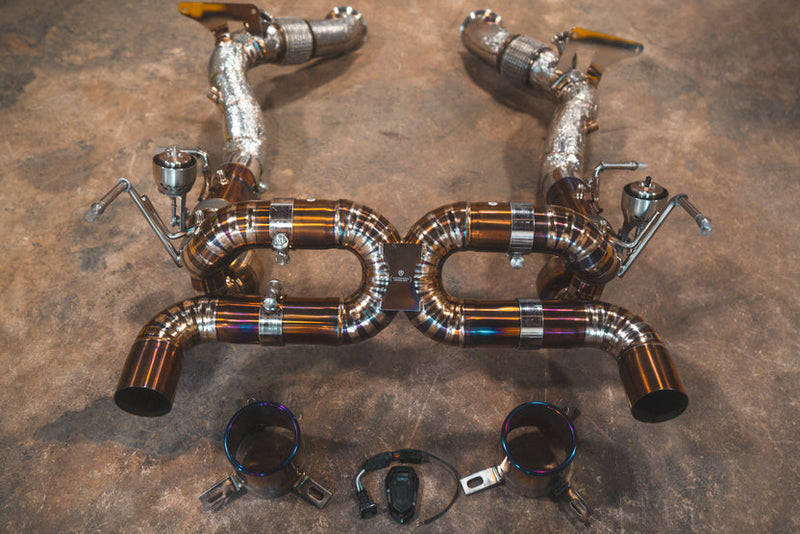 Valvetronic Designs Spjeldstyrt Eksosanlegg – Ferrari F8 Tributo / Spider (3.9 V8)