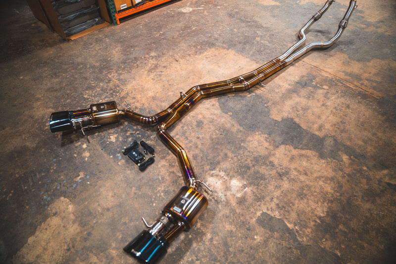 Valvetronic Designs Spjeldstyrt Eksosanlegg – Audi RS6, RS7 C8 (4.0 V8 Titanium)