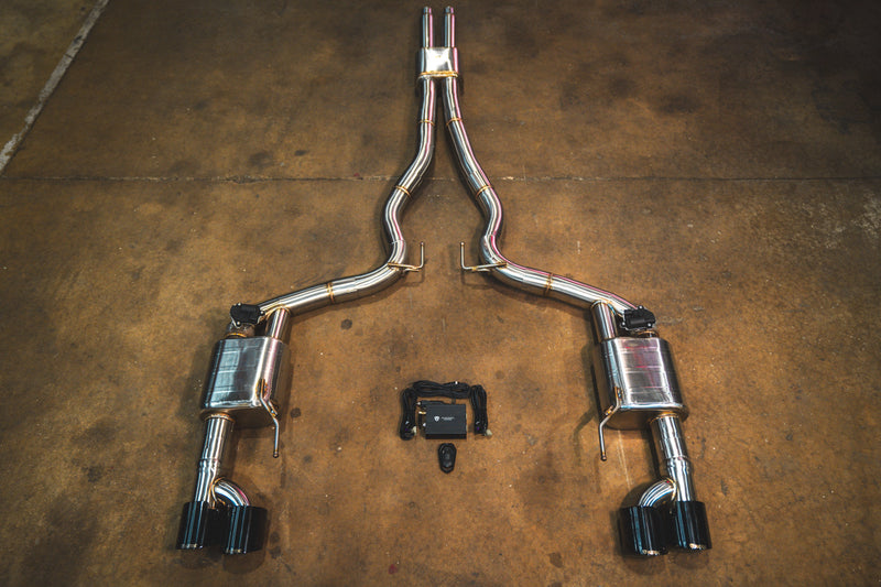 Valvetronic Designs Spjeldstyrt Eksosanlegg – Ford Mustang GT S550, S650 (5.0 Coyote V8)