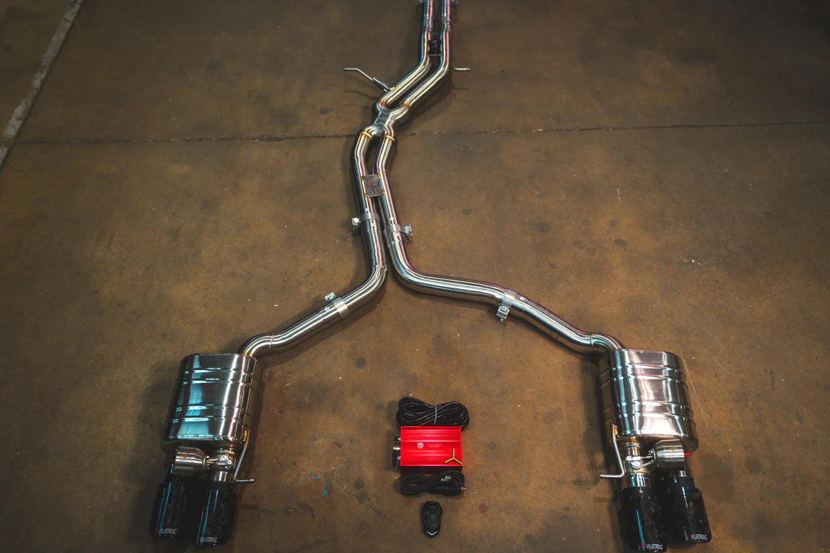 Valvetronic Designs Damper Exhauster System - BMW M2 Competition F87 (2018–2021)