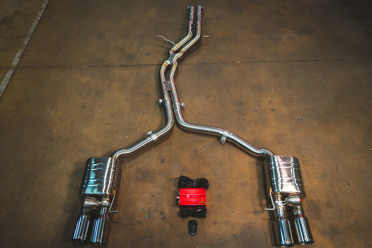 Valvetronic Designs Damper Exhauster System - BMW M2 Competition F87 (2018–2021)