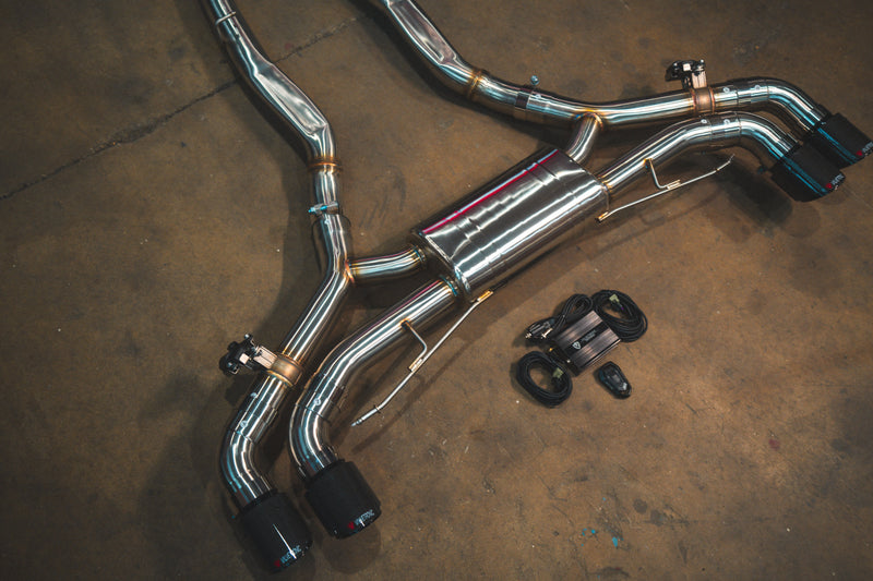 Valvetronic Designs Spjeldstyrt Eksosanlegg – BMW X5M F95, X6M F96 (S63, S68 V8)