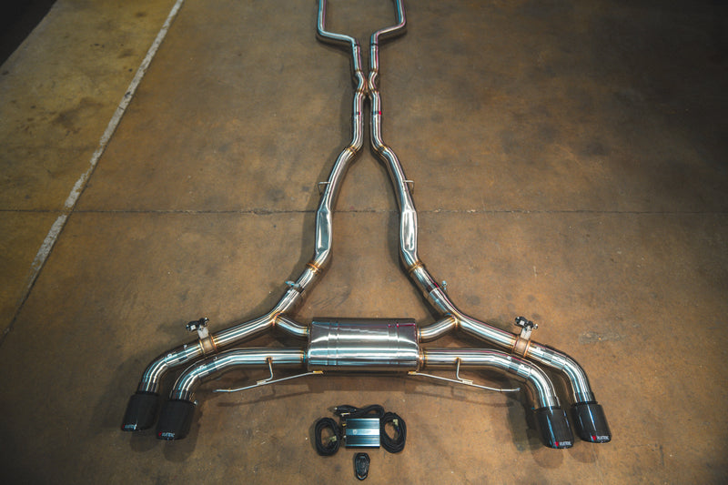 Valvetronic Designs Spjeldstyrt Eksosanlegg – BMW X5M F95, X6M F96 (S63, S68 V8)