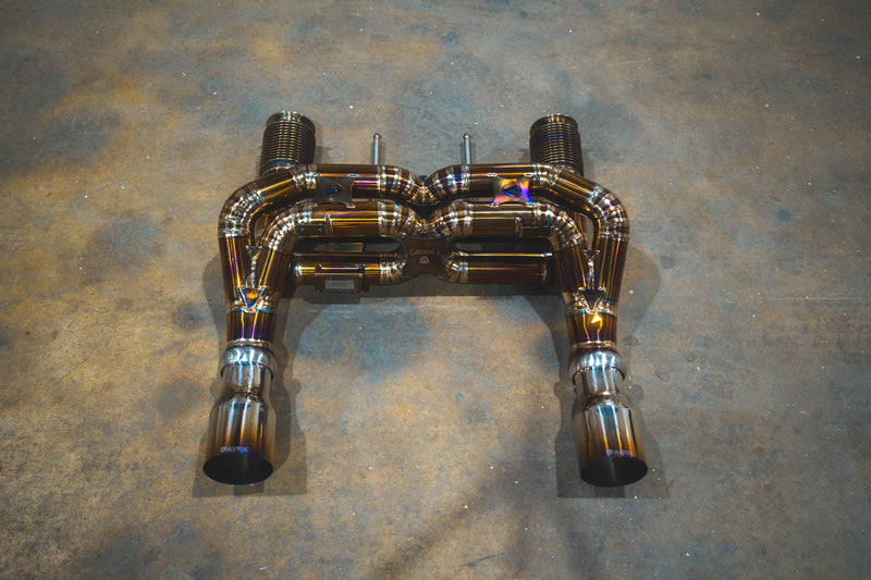 Valvetronic Designs Eksosanlegg – McLaren 720S (F1 / Valved Titanium)