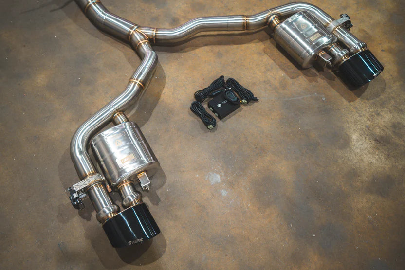 Valvetronic Designs Damper Exhauster System - BMW M2 Competition F87 (2018–2021)