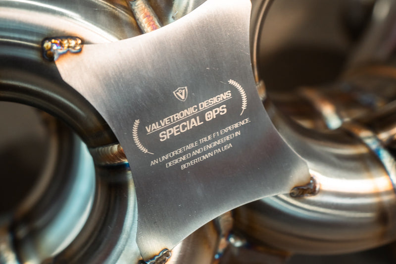 Valvetronic Designs Eksosanlegg – Lamborghini Huracán Performante / EVO / STO / Tecnica (F1 / Valved)