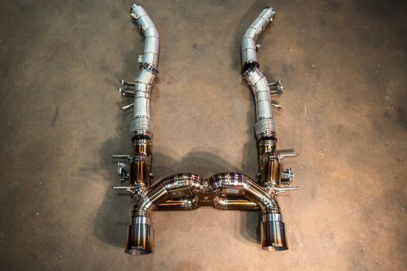 Valvetronic Designs Spjeldstyrt Eksosanlegg – Maserati MC20 (3.0 V6 Titanium)