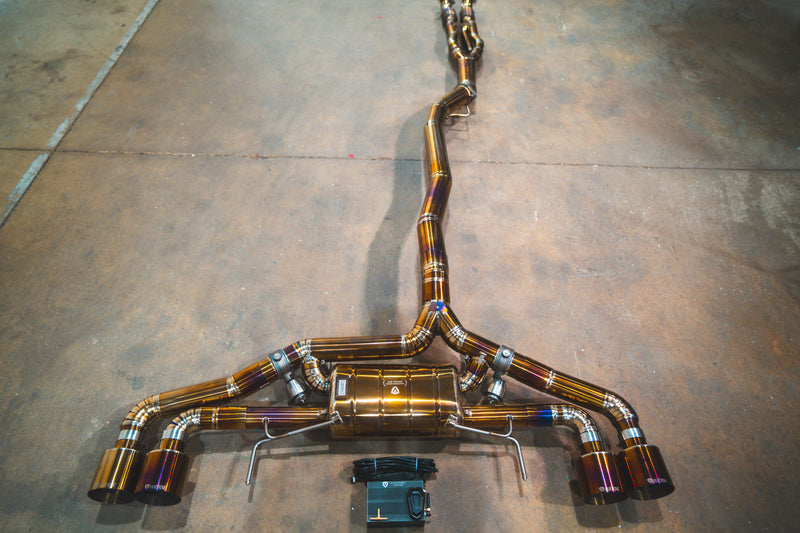 Valvetronic Designs Spjeldstyrt Eksosanlegg – Nissan GT-R R35 (3.8 V6 Titanium)