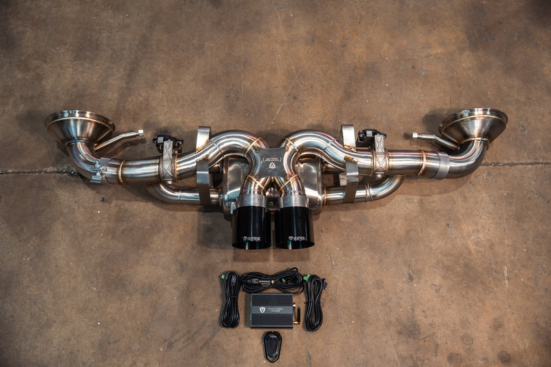 Valvetronic Designs Eksosanlegg – Porsche 992 GT3, GT3 RS (RSR Sound, Valved og Non-Valved)
