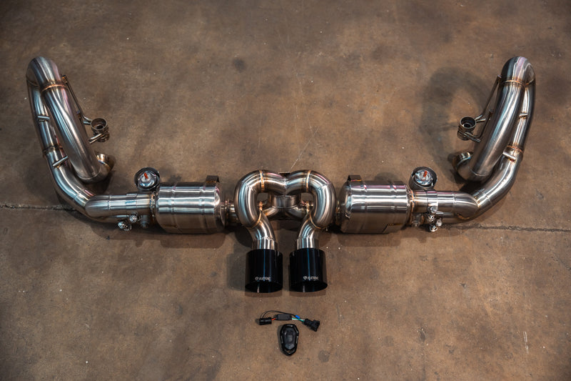 Valvetronic Designs Spjeldstyrt Eksosanlegg – Porsche 911 GT3, GT3 RS 991.1, 991.2 (F1 RSR Sound)