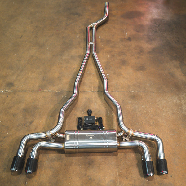 Valvetronic Designs Spjeldstyrt Eksosanlegg – BMW 530i, 540i G30 (B58)