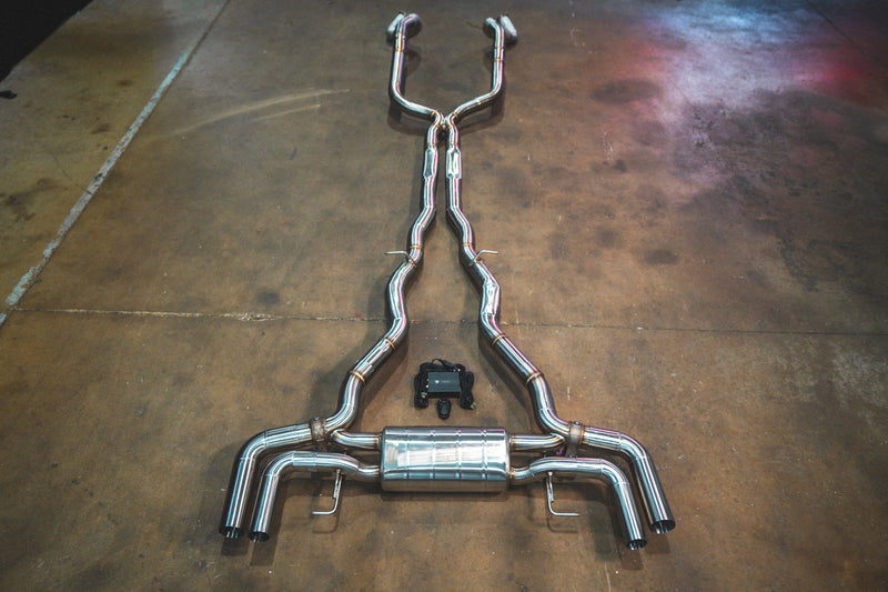 Valvetronic Designs Spjeldstyrt Eksosanlegg – BMW G16 M850i Gran Coupe, Alpina B8 (4.4 V8)