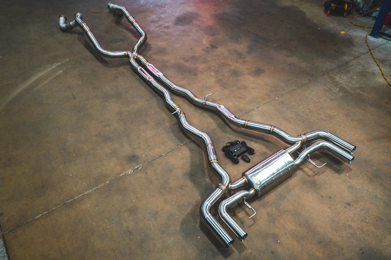 Valvetronic Designs Spjeldstyrt Eksosanlegg – BMW G16 M850i Gran Coupe, Alpina B8 (4.4 V8)