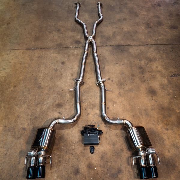 Valvetronic Designs Spjeldstyrt Eksosanlegg – Lexus RC F (5.0 V8)