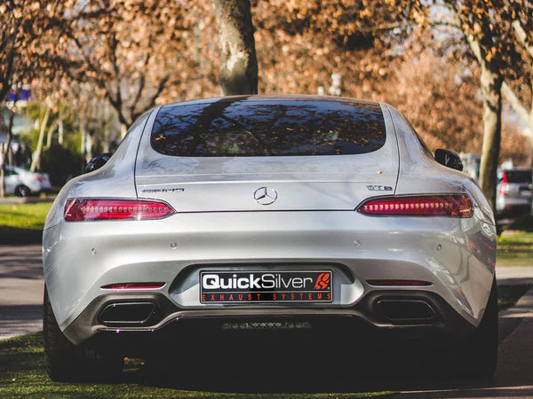 QuickSilver Titan Sport Eksosanlegg – Rå lyd og vektbesparelse for AMG GT/GTS/GTC 2016-nå KONG PERFORMANCE