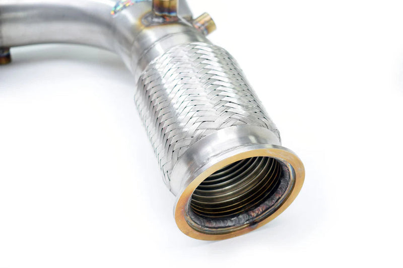Quicksilver OPF delete pipes - Audi R8 V10 (Euro-Spec OPF) KONG PERFORMANCE