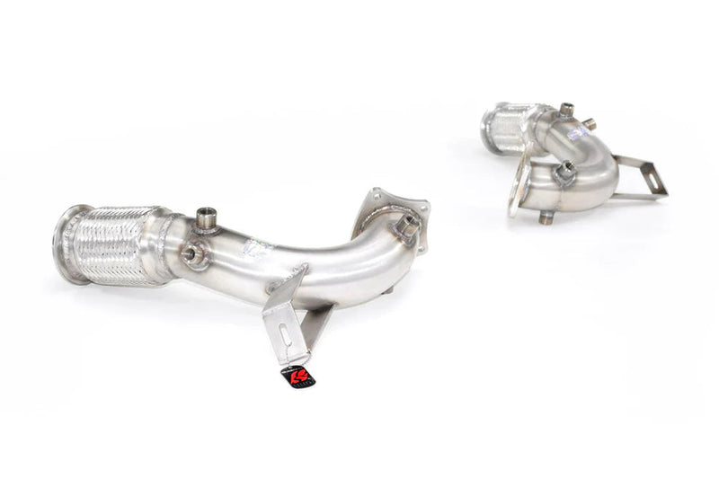 Quicksilver OPF delete pipes - Audi R8 V10 (Euro-Spec OPF) KONG PERFORMANCE