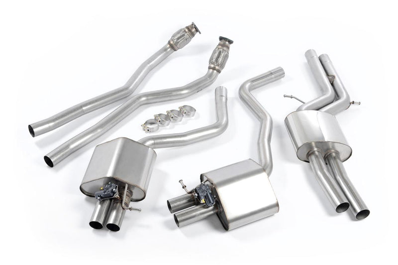 Milltek Resonert sportseksosanlegg — Audi RS6/RS7 C7