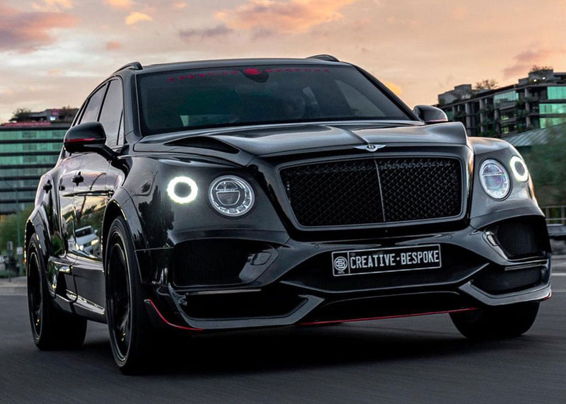 QuickSilver Bentley Bentayga W12 sportseksosanlegg med Sound Architect