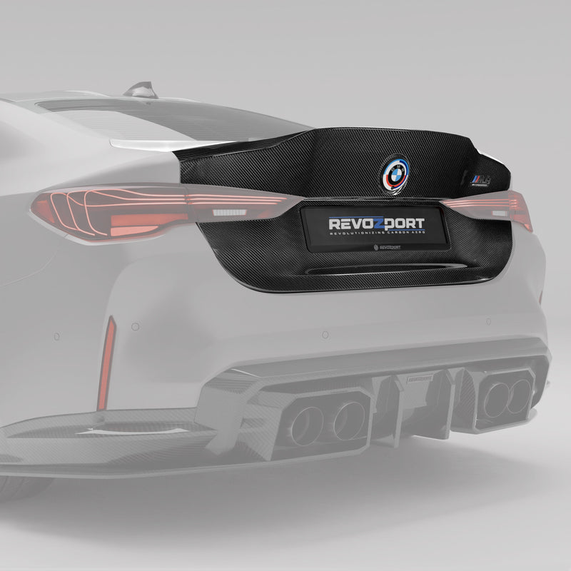 BMW M4 G82 Carbon Fiber Trunk Lid - Revozport