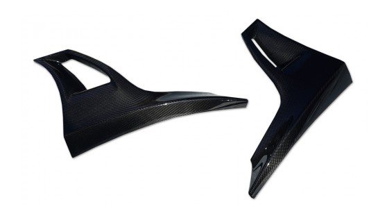 Novitec McLaren 720 frontspoiler Attachment Visible karbon