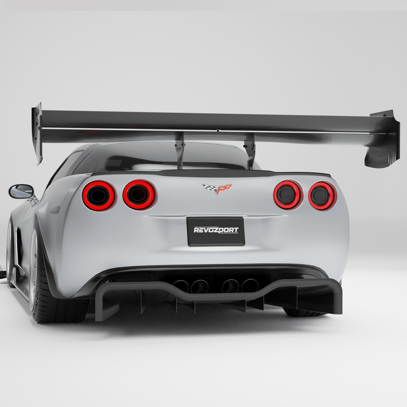 Corvette C6 Carbon Fiber Bakvinge