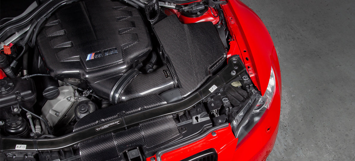 Eventuri carbon intake plenum-BMW E9x M3 (S65) 2007-2013