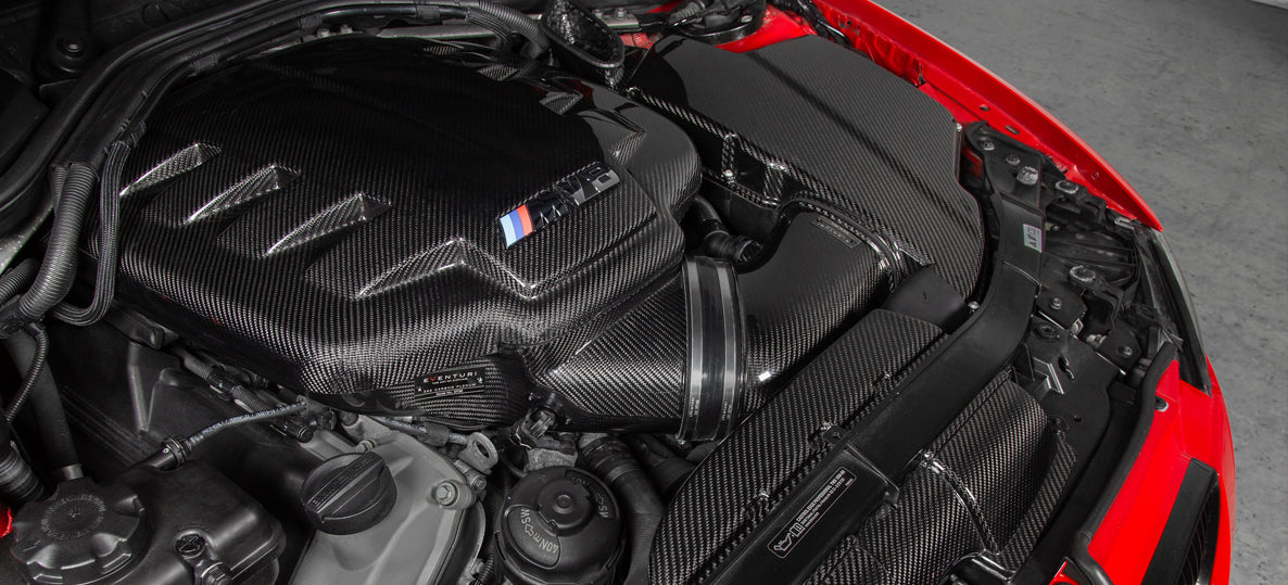 Eventuri carbon intake plenum-BMW E9x M3 (S65) 2007-2013